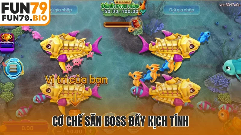 Cơ chế săn Boss đầy kịch tính
