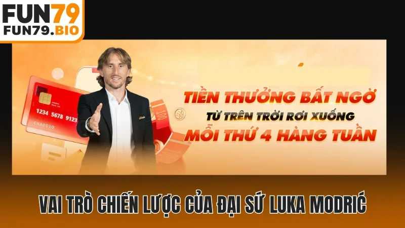 Vai trò chiến lược của đại sứ Luka Modrić